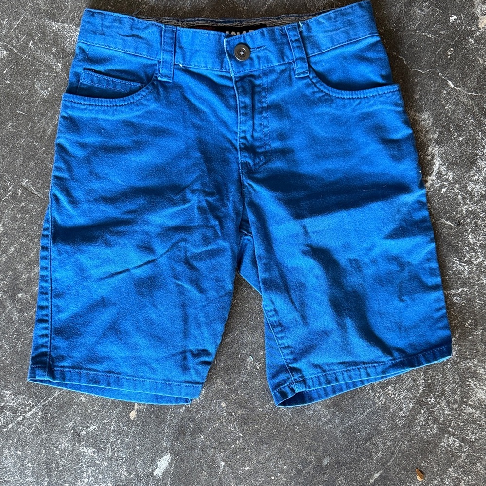 Boys Tony Hawk Blue Shorts
